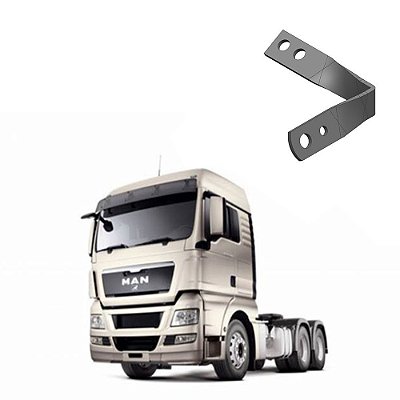 Suporte Antena Px Vw Man Tgx Lado Esquerdo Dianteiro