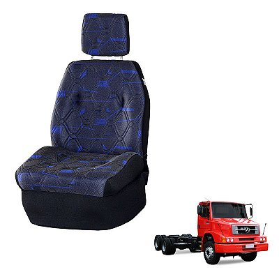 Banco Motorista MB 1620 - 2007 2008 2009 2010 2011 Azul