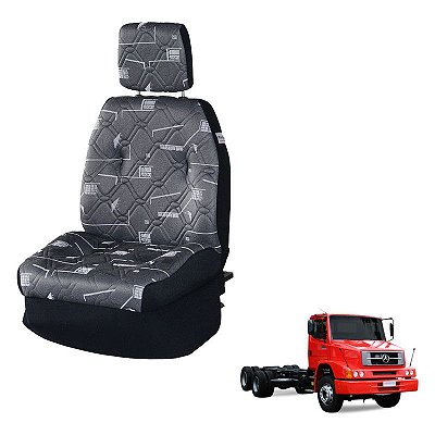 Banco Motorista MB 1620 - 2007 2008 2009 2010 2011 Cinza