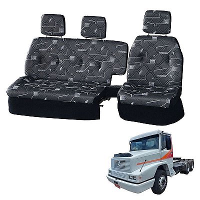 Sofá Cama Banco Completo Mercedes 2635 Cinza