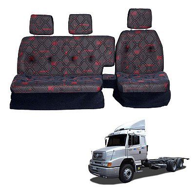 Sofá Cama Banco Completo MB 1620 1999 2000 2001 Vermelho