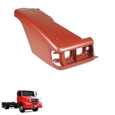 Paralama Mercedes Hpn 1618 1620 1418 Em Chapa L Direito