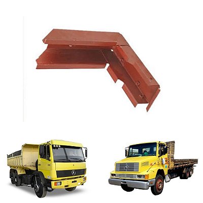 Suporte Estribo Mercedes 1414 Dianteiro Lado Direito