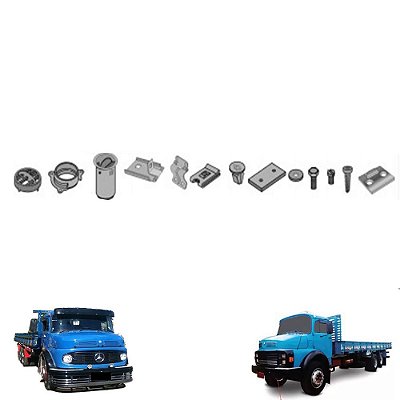 Kit Montagem Painel Mercedes 1518 Moderno
