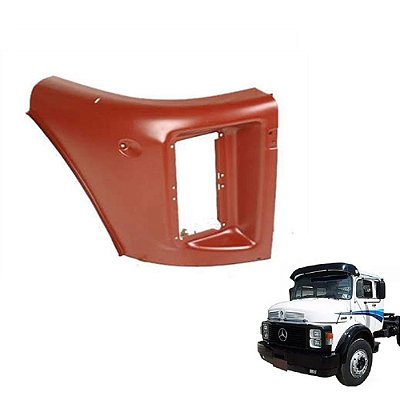 Frontal Farol Mercedes 1519 Lado Direito