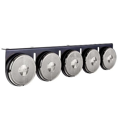 Lanterna 5 Marias Carreta Caminhão Led Cristal Bi. 85mm 10un