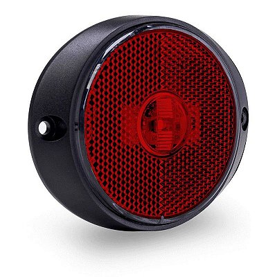 Lanterna Lateral Ø65mm Led Saida Fios Rubi