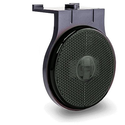 Lanterna Lateral Ø65mm Led Saida Conec + Sup. Fumê 10un