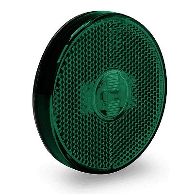 Kit Lanterna Lateral Ø85mm Led Saida Fios Verde 6un