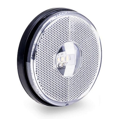 Kit Lanterna Lateral Ø85mm Led Saida Conector Cristal 6un