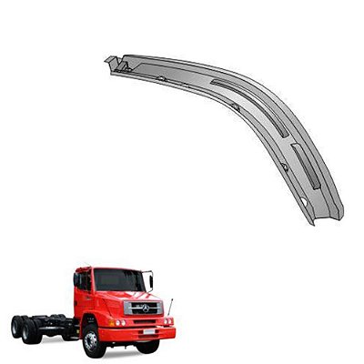 Curvao Paralama Mercedes Hpn Lado Direito