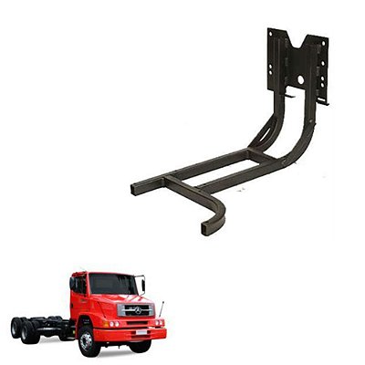 Suporte Estribo Bateria Mercedes 1620 Lado Direito