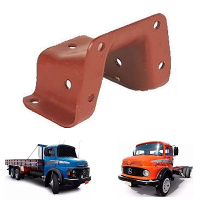 Cantoneira Chassis Mercedes 1113 Trava Traseira Motor