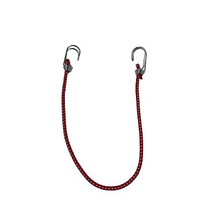 Extensor ou Corda Elastica 50cm Vermelho/Branco - 30UN