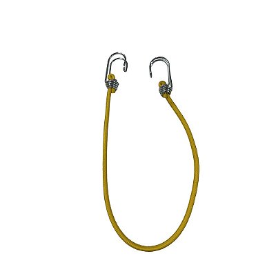 Extensor ou Corda Elastica 50cm Amarelo- 50UN