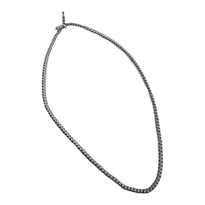 Extensor Corda Elastica Sem Gancho 100cm Cinza/Preto - 50UN