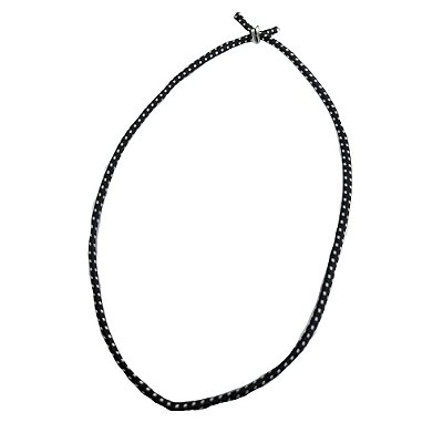 Extensor Corda Elastica Sem Gancho 100cm Preto/Branco-100UN