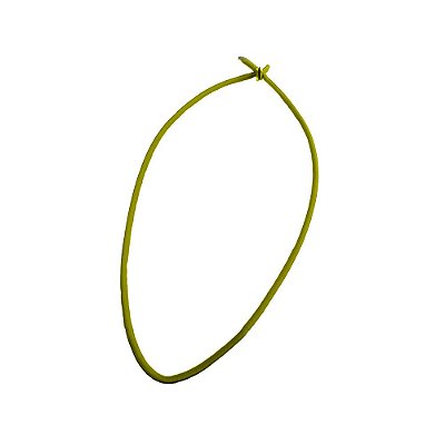 Extensor ou Corda Elastica Sem Gancho 100cm Amarela- 90UN