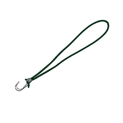 Extensor ou Corda Elastica Gancho Duplo 100cm Verde- 100UN