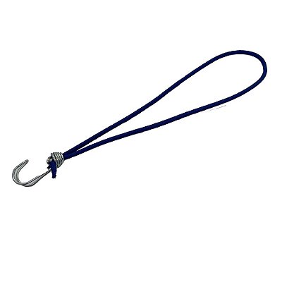 Extensor ou Corda Elastica Gancho Duplo 100cm Azul - 100UN