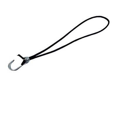 Extensor ou Corda Elastica Gancho Duplo 100cm Preto - 80UN