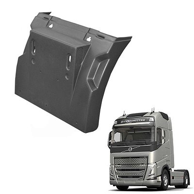 Meio Paralama Volvo Fh 2015 16 2017 2018 Traseiro E 21094392
