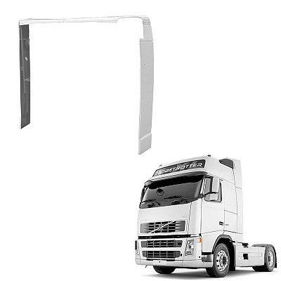 Defletor Lateral Volvo Fh Cab Baixa C Teto C Suportes