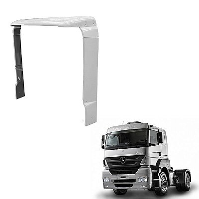 Defletor Lateral Mb Axor Cabine Baixa Com Teto Com Suportes