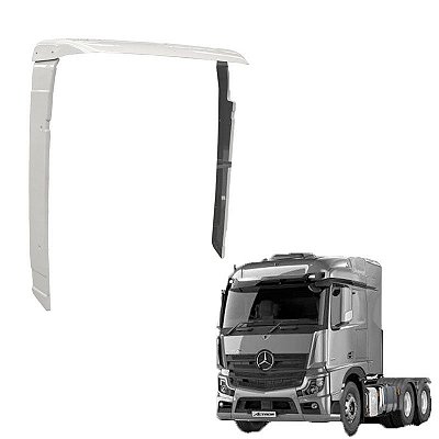 Defletor Lateral Mb Actros Cabine Alta Com Teto Com Recorte