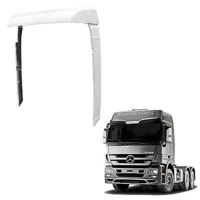 Defletor De Ar Mb Actros Cabine Alta Completo Fixo