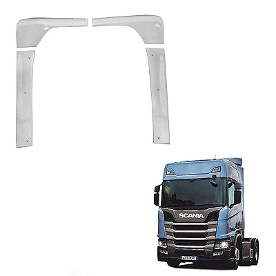 Cegonheiro Scania P Lateral Estreita Com Suportes
