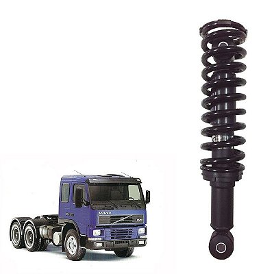 Amortecedor Cabine Volvo Fm Traseiro Com Mola