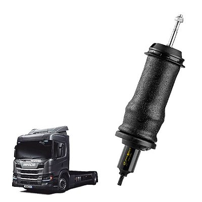 Amortecedor Cabine Scania R S 2019 2020 2021 2022 Dianteiro