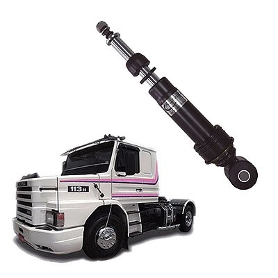 Amortecedor Cabine Scania 113 R Traseiro