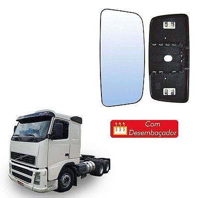 Vidro Retrovisor Volvo Fh Fm 2010 2011 Ld Le C Desembaçador