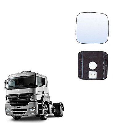 Vidro Retrovisor Auxiliar Mb Axor Atego Ld Le S Desembaçador
