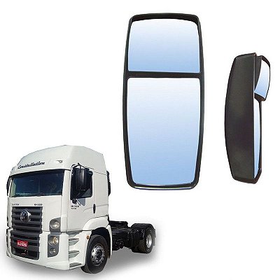Retrovisor Vw Constellation Le Sem Desembaçador Bi Partido