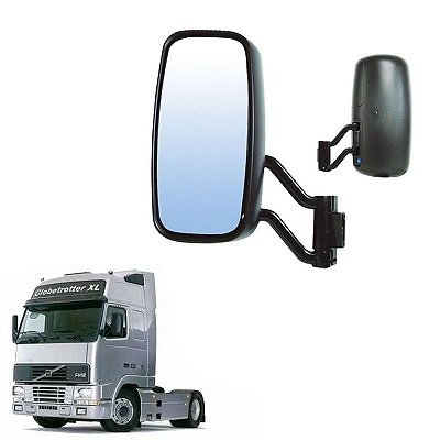 Retrovisor Completo Volvo Fh Nh 2008 2009 Le S Desembaçador