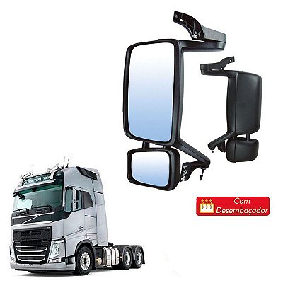 Retrovisor Completo Volvo Fh Fm 2014 2015 Le C Desembaçador