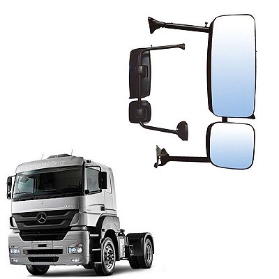 Retrovisor Completo Mb Axor 2014 Ld C Desembaçador Eletrico