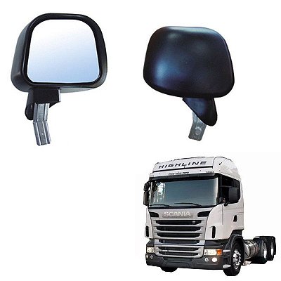 Retrovisor Auxiliar Scania Serie 4 E 5 Sem Desembaçador