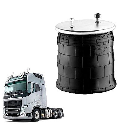 Mola Pneumatica Eixo Volvo Fh Nh Sem Base