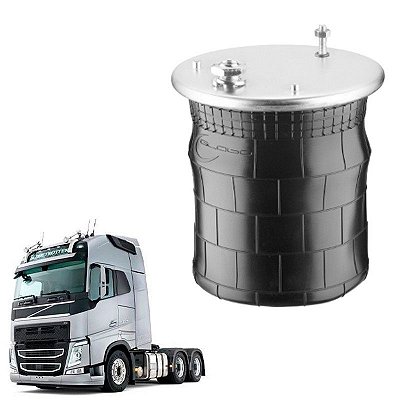 Mola Pneumatica Eixo Volvo Fh 2018 2019 Menor Sem Base 245mm