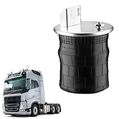 Mola Pneumatica Eixo Volvo Fh 2014 2015 Menor Sem Base 245mm