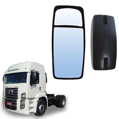Espelho Retrovisor Vw Constellation Ld Le S Braço Bi Partido