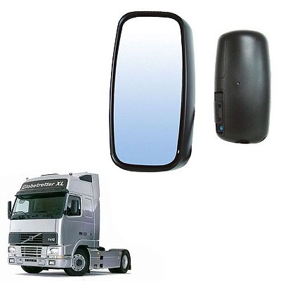 Espelho Retrovisor Volvo Fh Nh 2008 2009 Le Sem Desembaçador