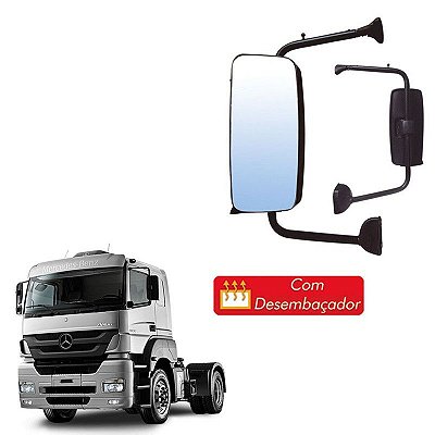 Espelho Retrovisor Mb Axor Atego 2016 2017 Le C Desembaçador