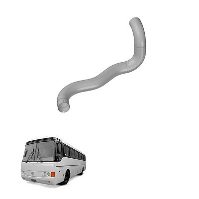 Tubo Intermediário Ônibus O400 Original 6644908319 4.1/2"