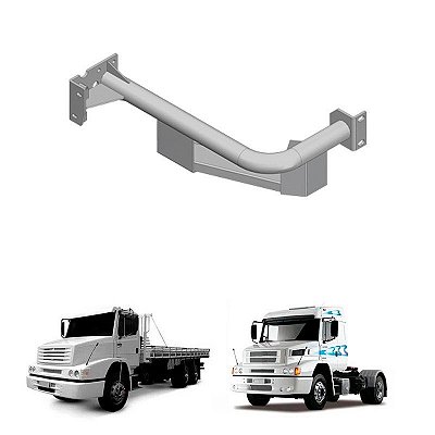 Suporte Parachoque Estribo Mb 1625 1620 Esquerdo 6945207972