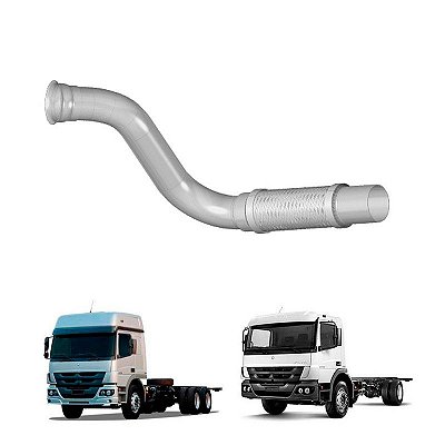 Tubo Saida Motor Mb Atego 1718 Euro5 Original A9584901219
